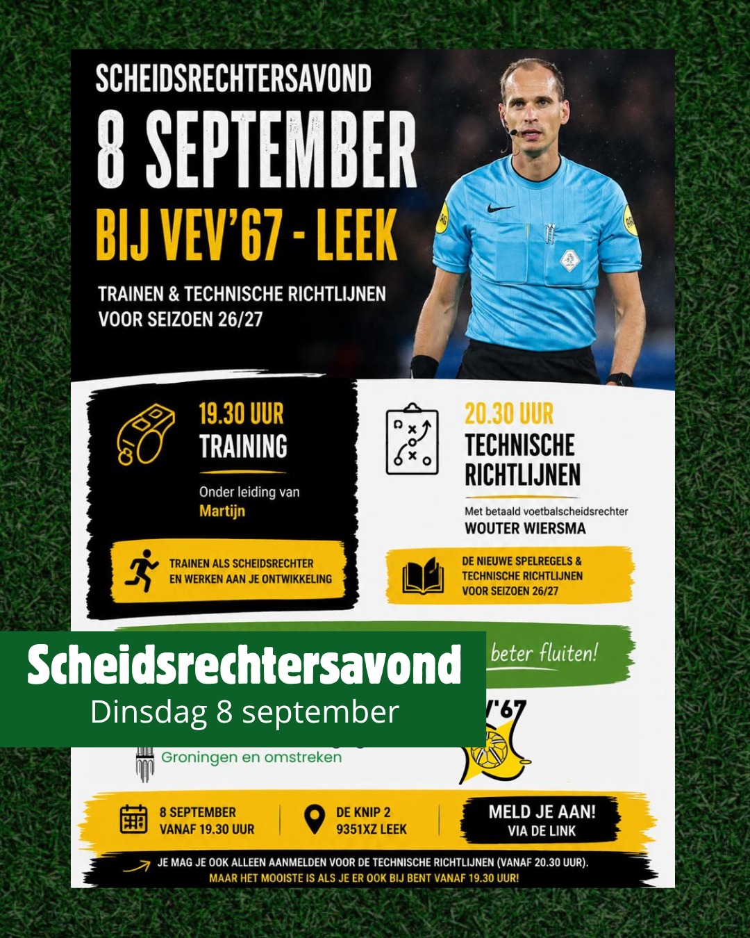 Scheidsrechtersavond VEV’67