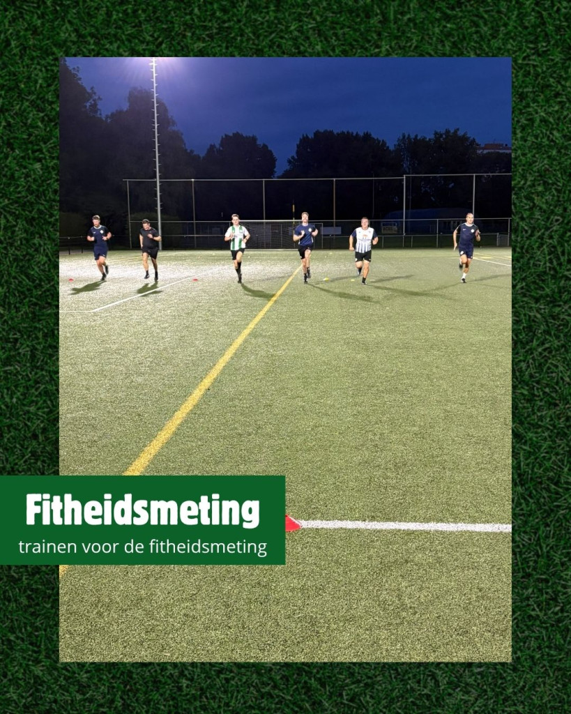 Trainen voor de fitheidsmeting
